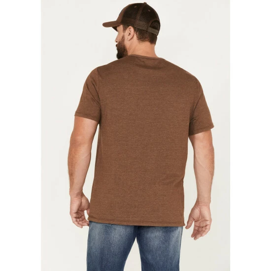 Best reviews of π Brothers & Sons Men's Bear Logo Graphic T-Shirt Brown β - Image 4