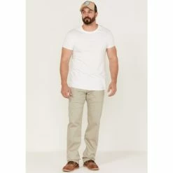 Wholesale 🔔 Brothers & Sons Men’s Weathered Bedford Cord Stretch Slim Straight Pants Tan ❤️