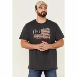 Best reviews of 👍 Brothers & Sons Men's Let Freedom Drink Slub Graphic T-Shirt Brown 🔥