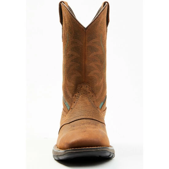 Brand new β Brothers & Sons Men's Lite Performance Western π₯Ύ Boots - Broad Square Toe Brown π - Image 4