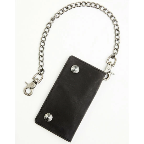Best deal π₯° Brothers & Sons Men's Chain Wallet Black β€οΈ