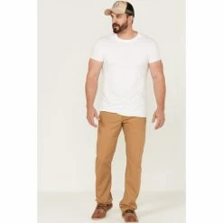 Best Sale ✨ Brothers & Sons Men's Weathered Ripstop Slim Straight Outdoor Pants Beige/khaki ✨