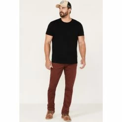 Best reviews of 🤩 Brothers & Sons Men's Port Wash Stretch Slim Straight 👖 Jeans Wine 👍