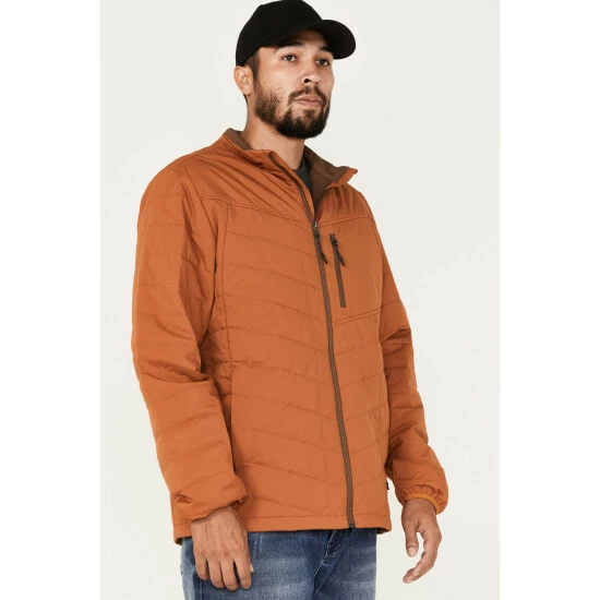 Top 10 π₯° Brothers & Sons Men's Performance Lightweight Puffer Packable Jacket Orange π - Image 2