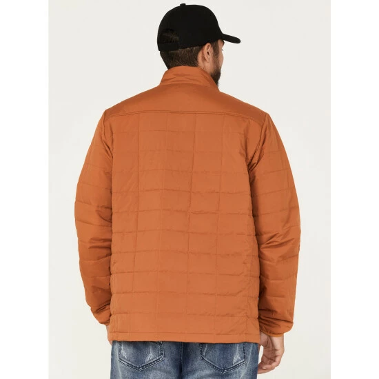 Top 10 π₯° Brothers & Sons Men's Performance Lightweight Puffer Packable Jacket Orange π - Image 4