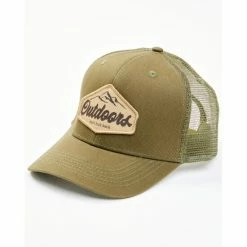 Best reviews of 🥰 Brothers & Sons Men's Outdoors Don't Look Back Patch Mesh-Back Ball Cap Olive ✨