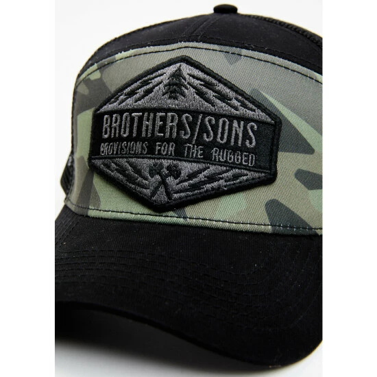 Deals π Brothers & Sons Men's Logo Patch Mesh-Back Ball Cap Camouflage π― - Image 2