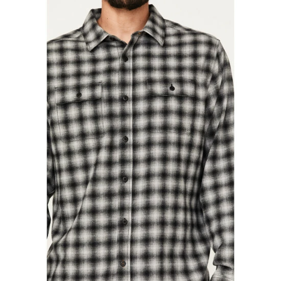 Flash Sale π Brothers & Sons Men's Everyday Plaid Button-Down Western Flannel π Shirt Black β¨ - Image 3